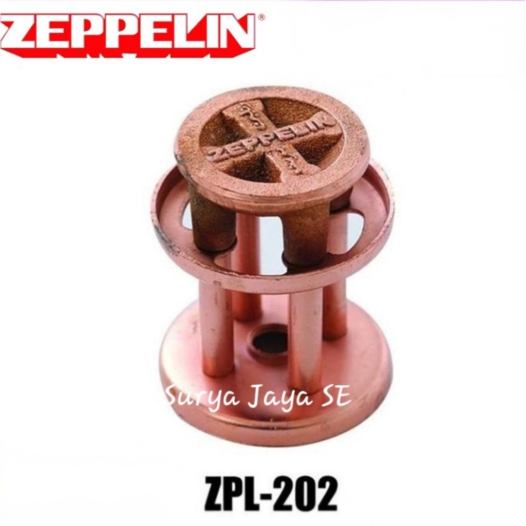 Kepala Kompor Gas Semawar Zeppelin 202