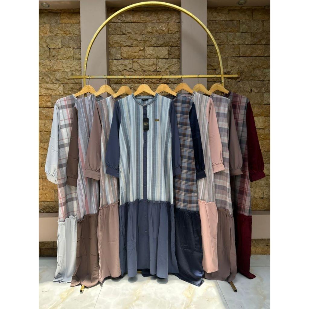 gamis Dnp dewasa motif