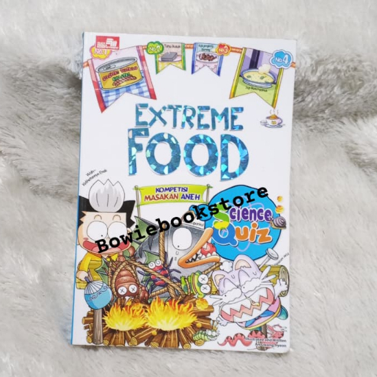 ORIGINAL Bekas Buku Science Quiz - Extreme Food
