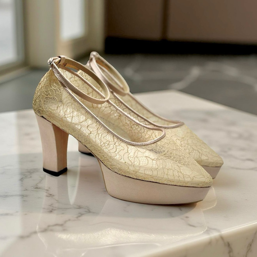 SEPATU CASUAL - SEPATU FORMAL - CAVA PRIVE HEELS SIZE 37