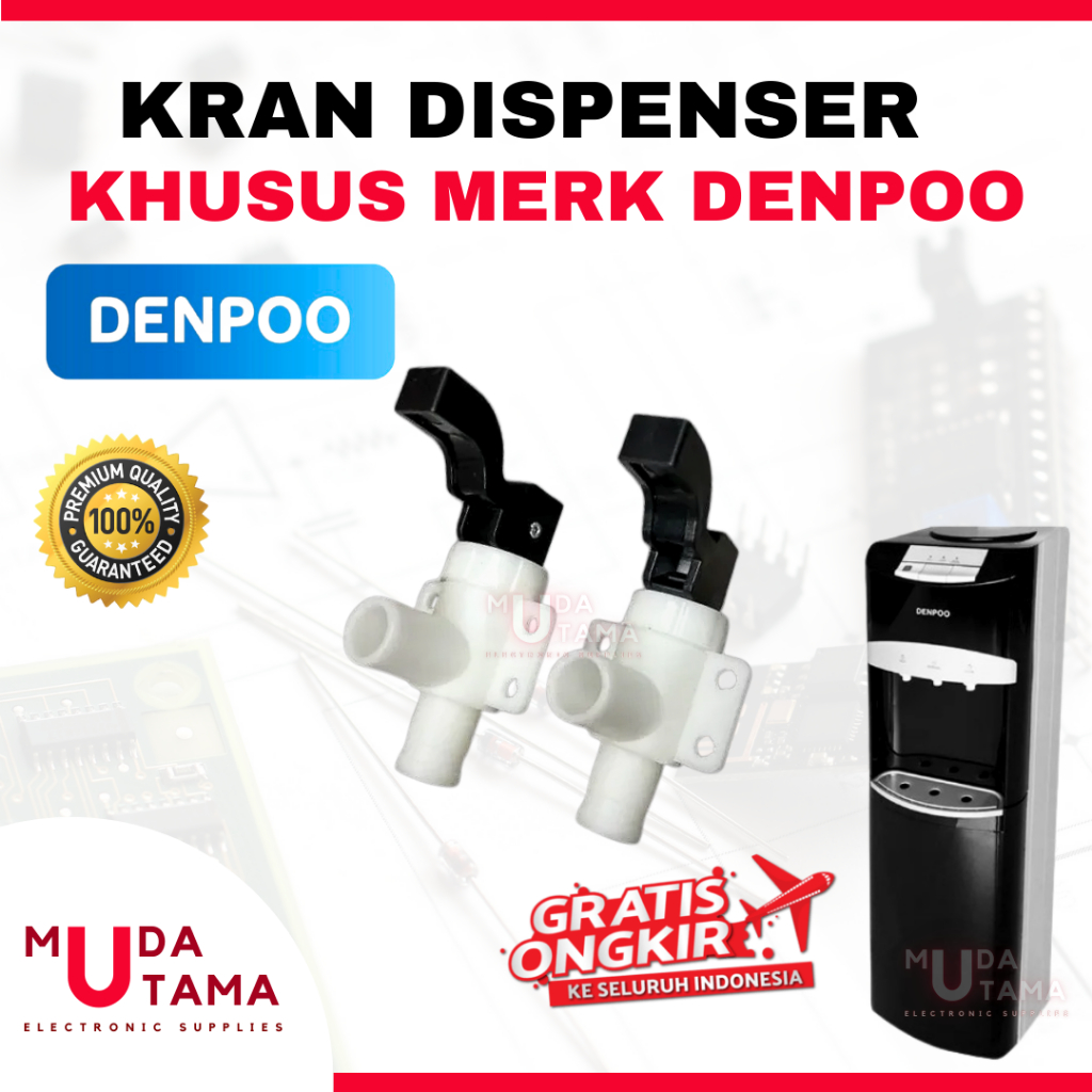 KRAN DISPENSER DENPOO GALON BAWAH ORIGINAL | KRAN DISPENSER GALON BAWAH DENPOO | KRAN DISPENSER GALO
