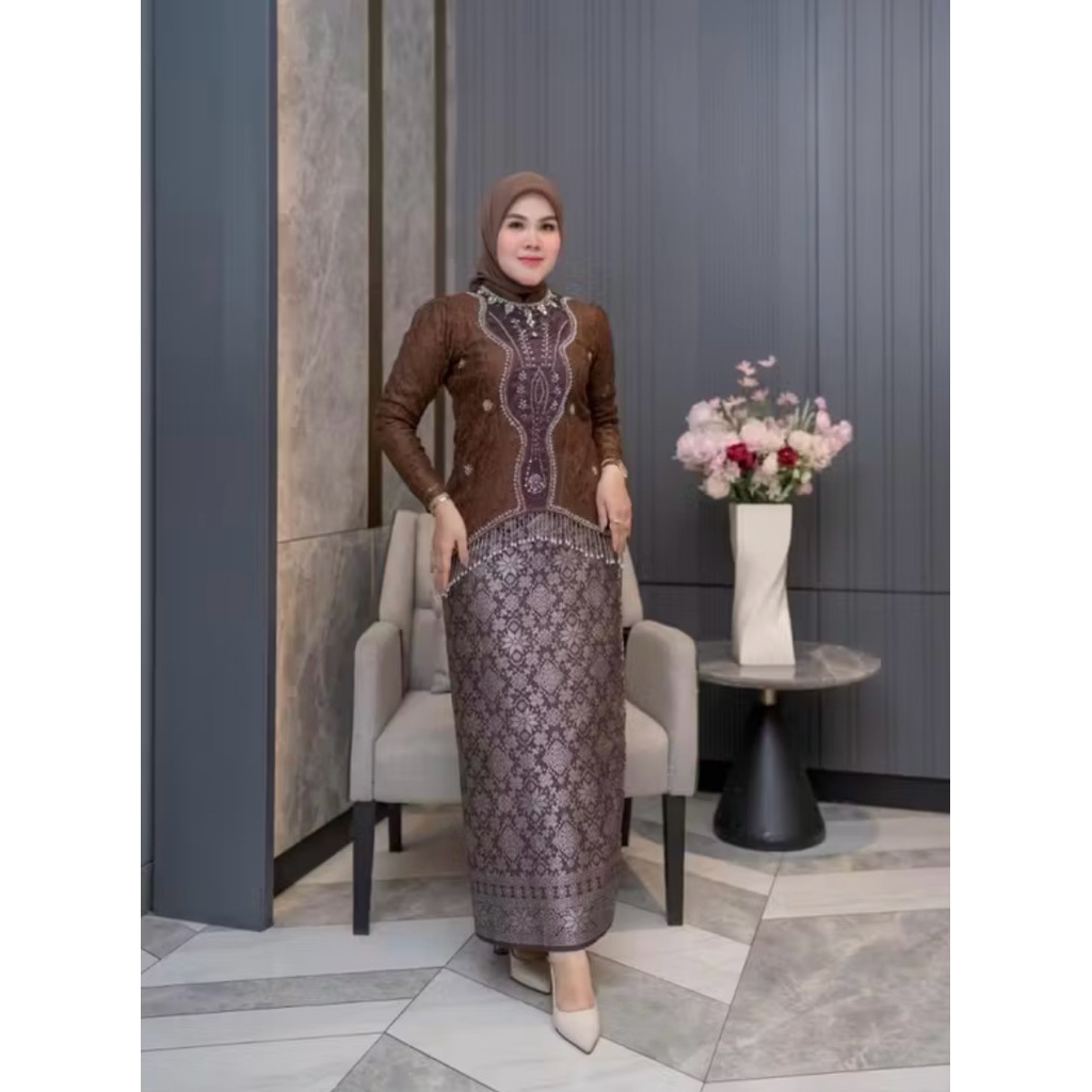 SET KEBAYA RONCE//SET KEBAYA BROKAT//SET KEBAYA BROKAT PREMIUM//SET KEBAYA TERBARU//