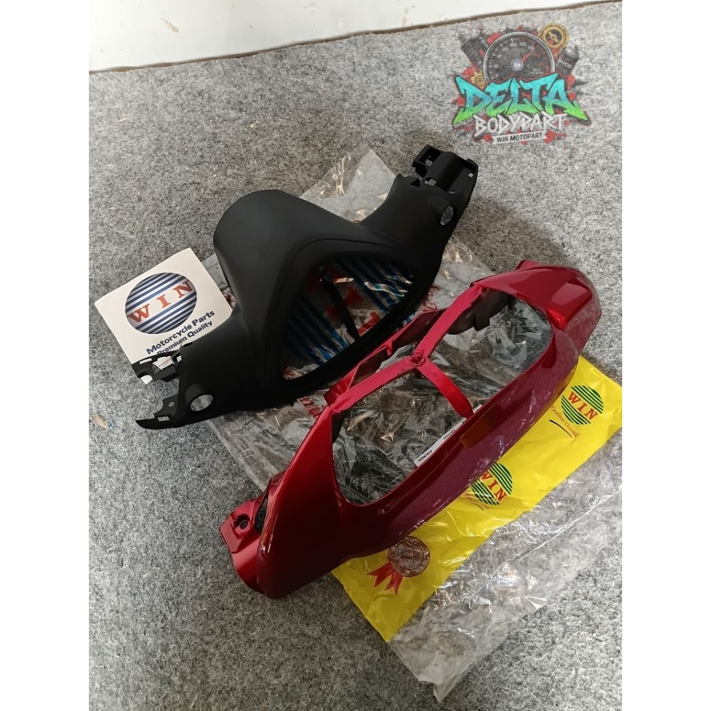 BATOK DEPAN SET MIO SPORTY MERAH MAROON (WIN)