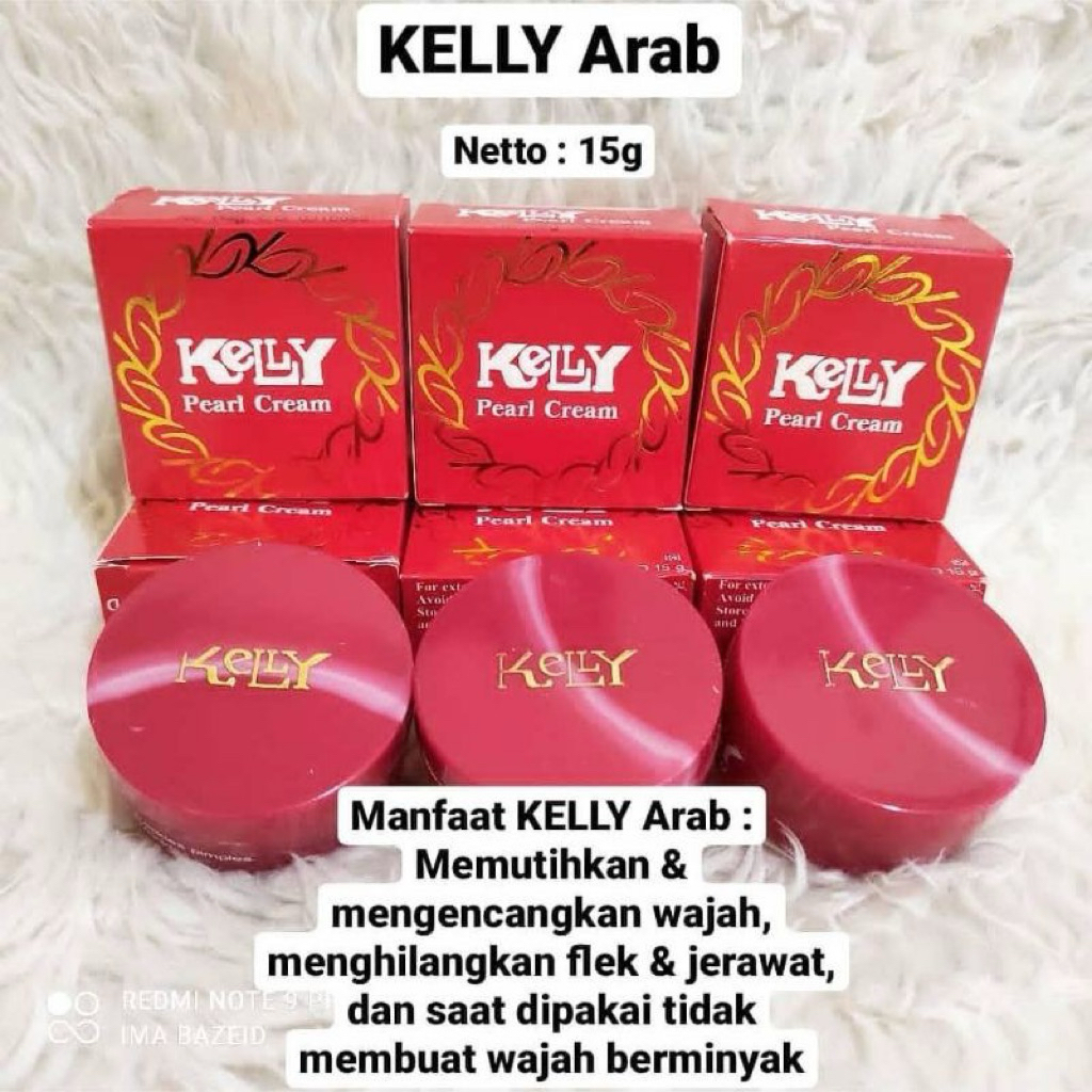 pear cream kelly arab ORI per pcs