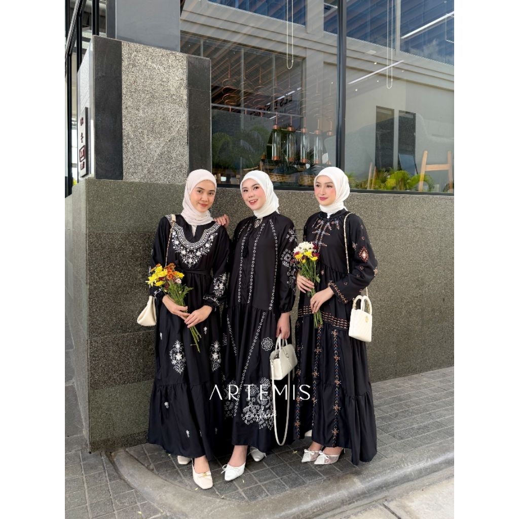 Artemis Fashion~  SABILA / NAYLA / JASMINE / NAIMA / AMEENA / YAVIA /  DAISA DRESS LEBARAN BUSUI BES