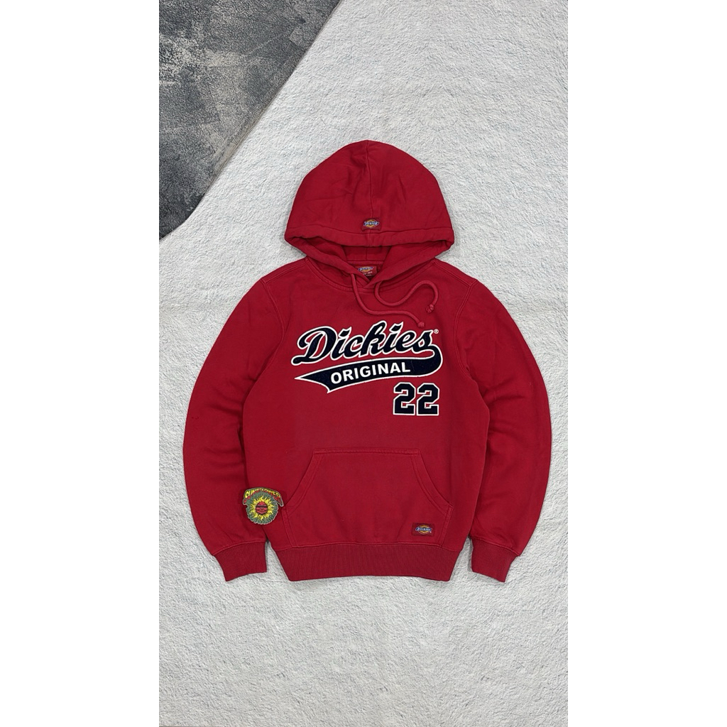 dickies art 22 velvet hoodi red
