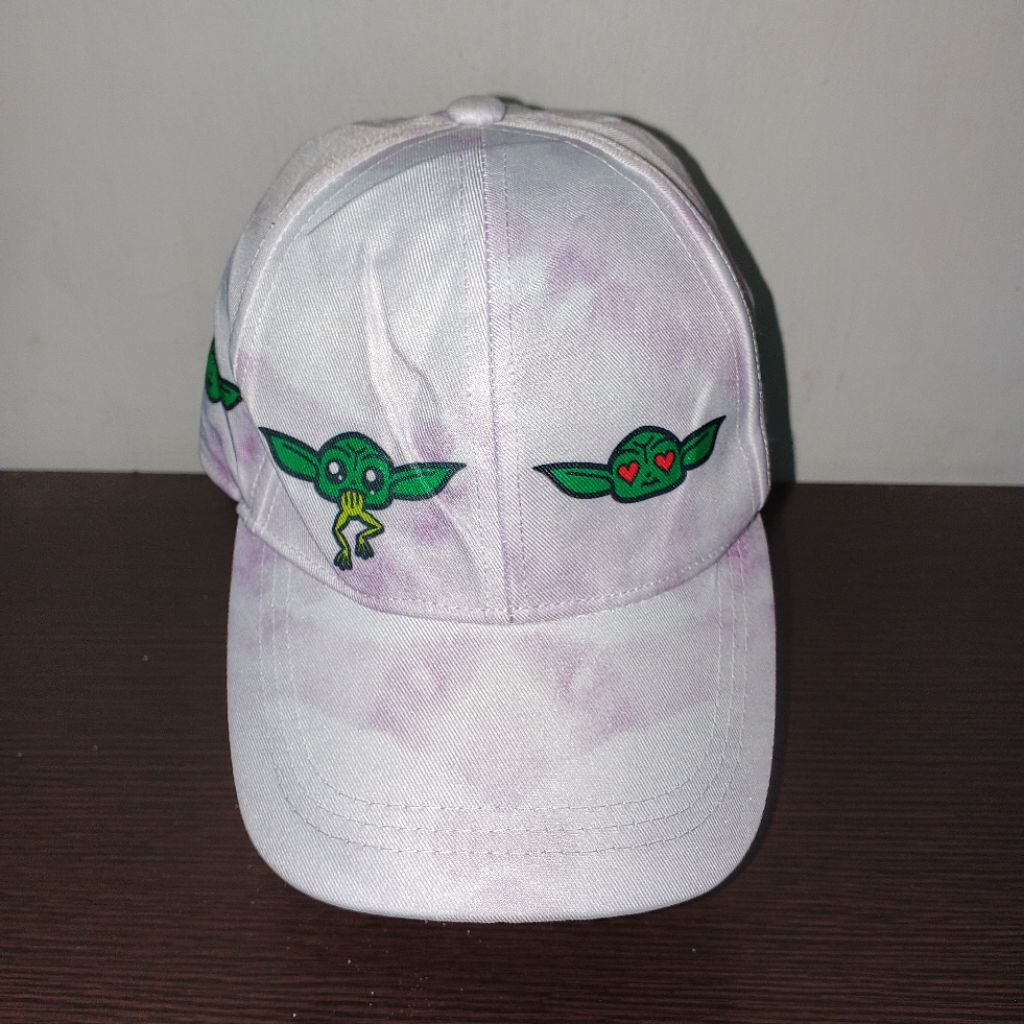 Topi Star Wars Grogu Baby Yoda Original - Dad Hat Tie Dye All Size