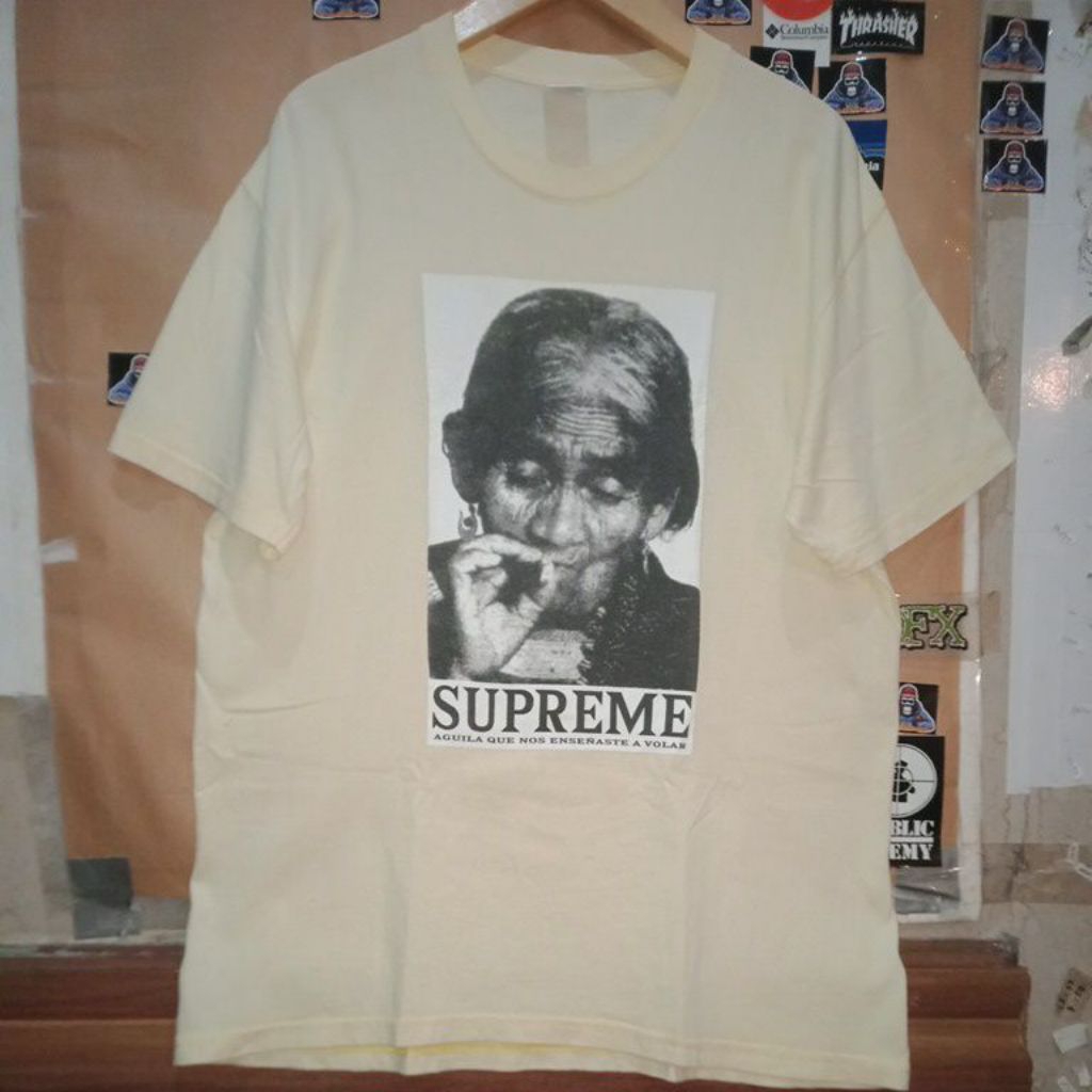 SUPREME luxury t-shirt built up size M fit L private collection original