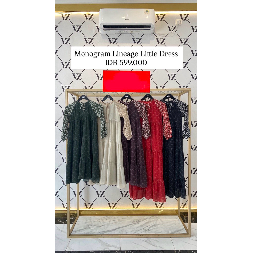 New Sale Store Dress Anak Vivi Zubedi Monogram Lineage Little Dress Vizu Anak Gamis Anak Vivi Zubedi