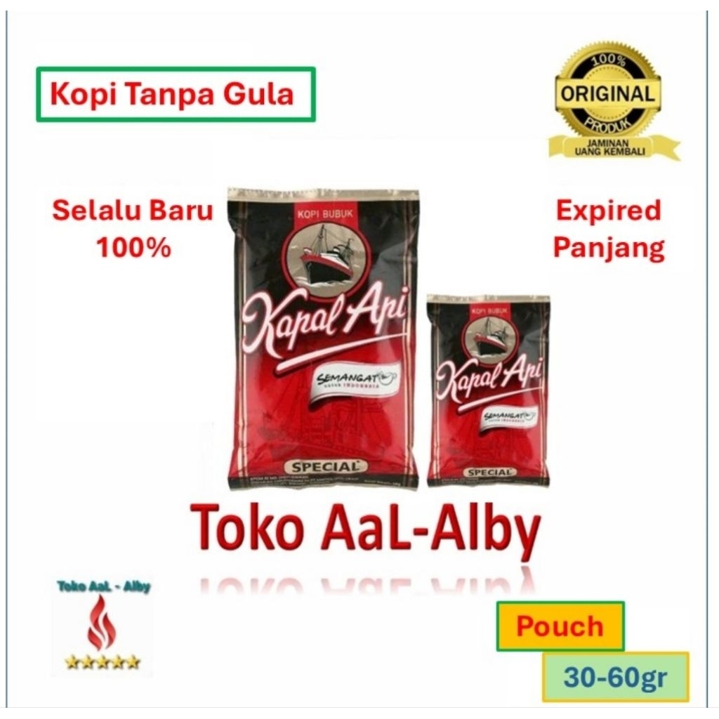 Kopi Kapal Api Tanpa Gula