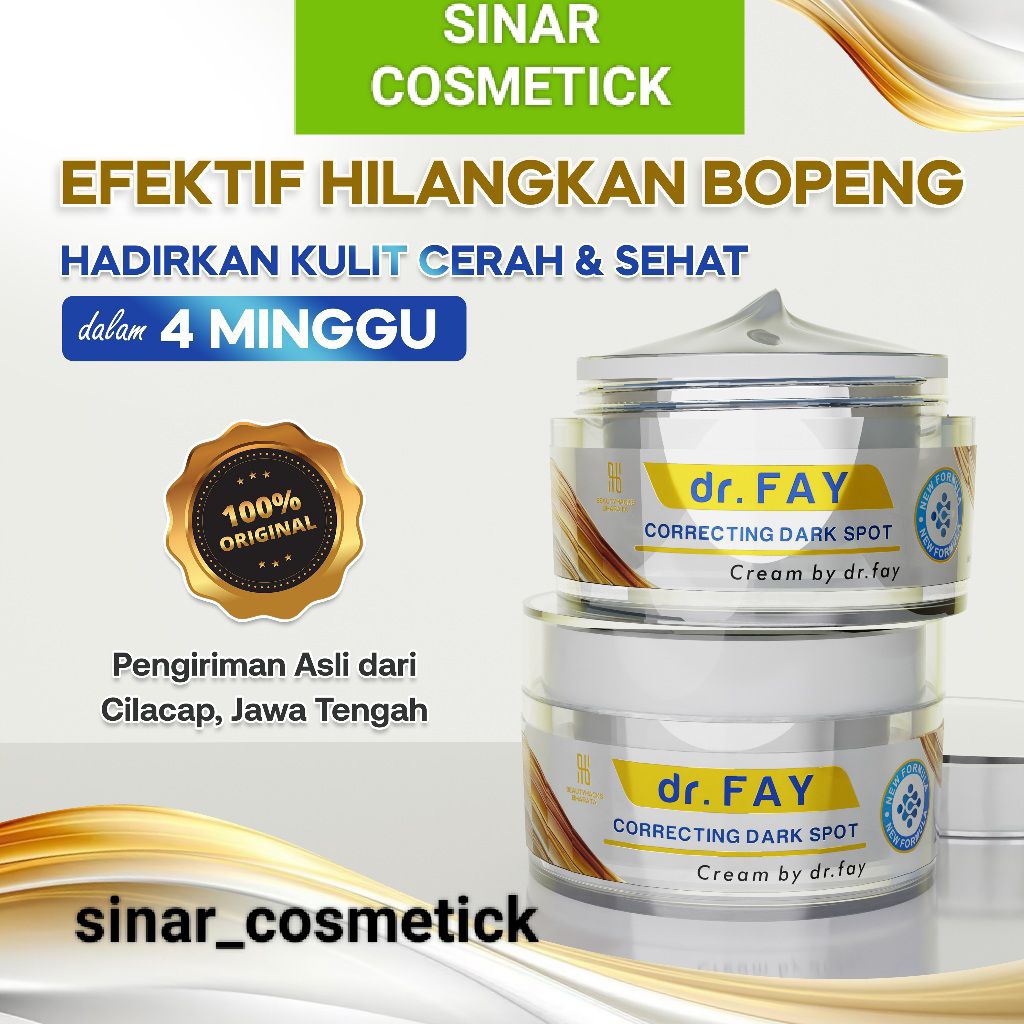 DR FAY CREAM ORIGINAL PENGHILANG FLEK HITAM KERUTAN ( DR FAY )