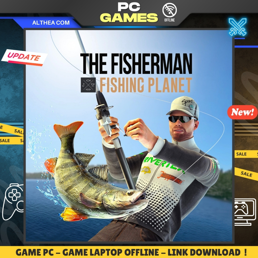 THE FISHERMAN – FISHING PLANET - SIMULATION - SPORTS - FISHING - GAME PC / LAPTOP - OFFLINE