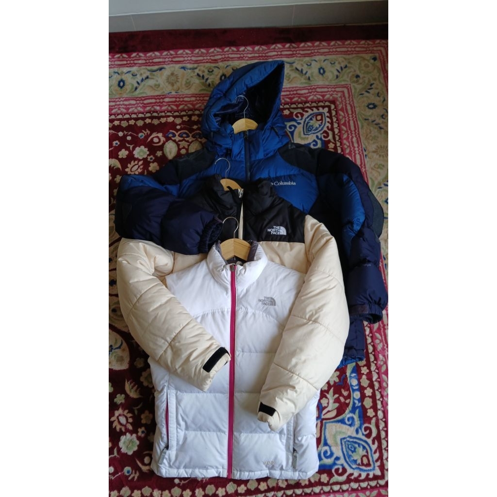 Borongan jaket bulang tnf