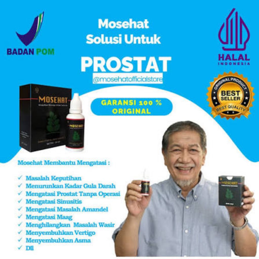 MOSEHAT Obat Herbal Alami Prostat Dan Liver Mosehat Obat Seribu Manfaat Solusi Hidup Sehat