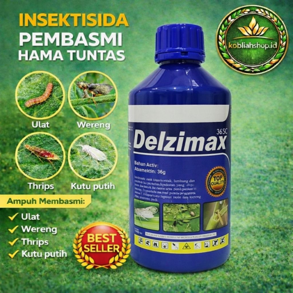 Insektisida DELZIMAX 36 SC 1L – Obat Hama Tanaman Ampuh & Cepat Kerja