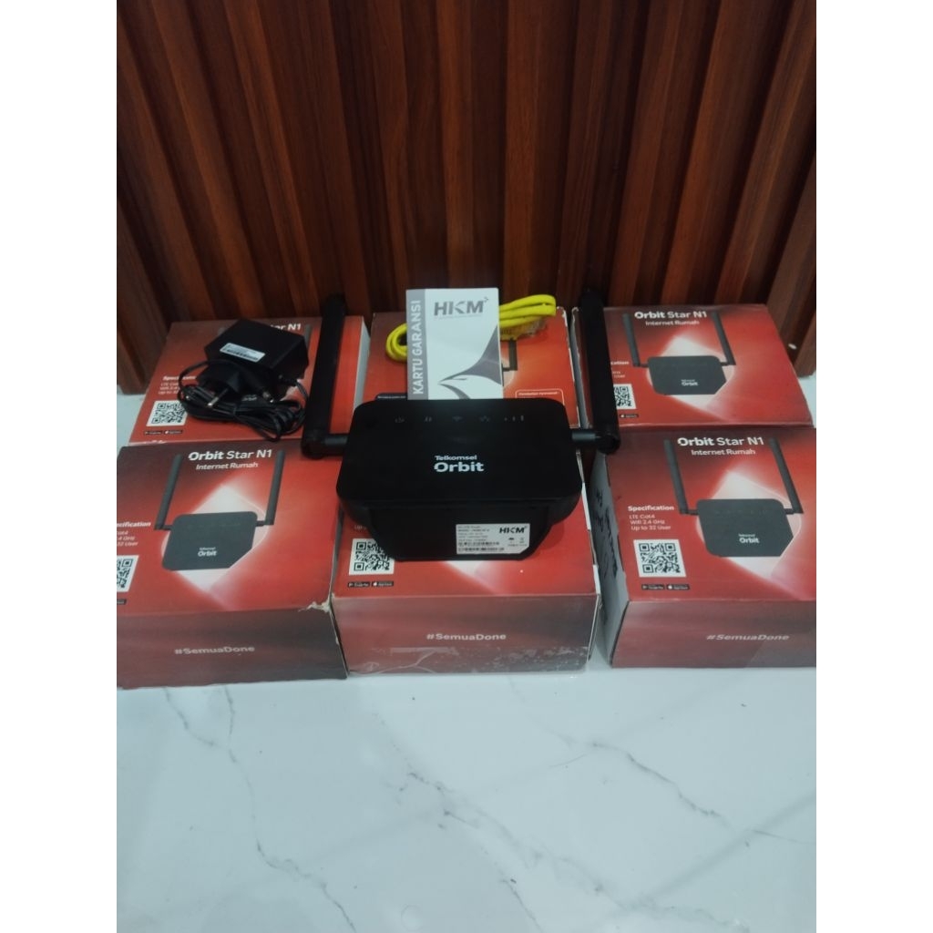 Modem wifi Telkomsel Orbit N1 khusus semua kartu Telkomsel 200mbps
