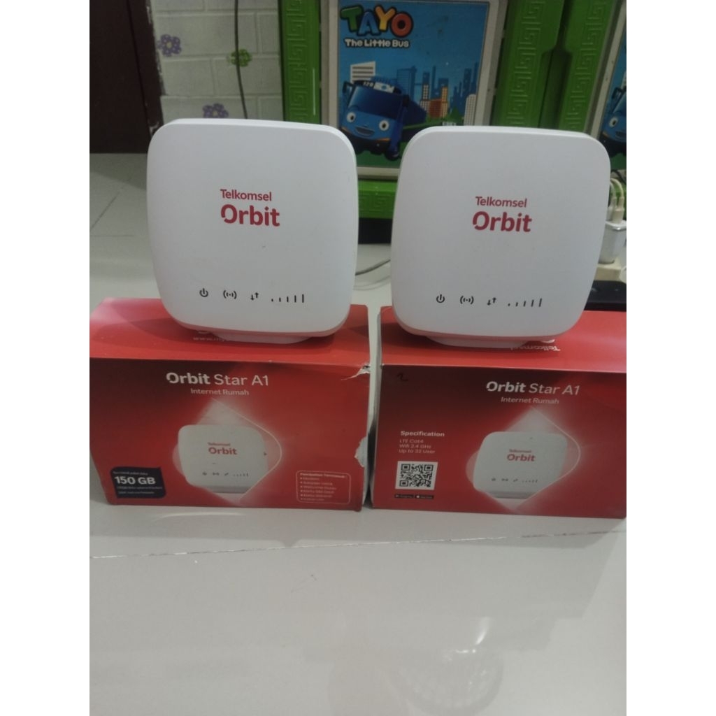Modem Orbit Telkomsel Star A1 khusus untuk semua kartu Telkomsel 250 Mbps