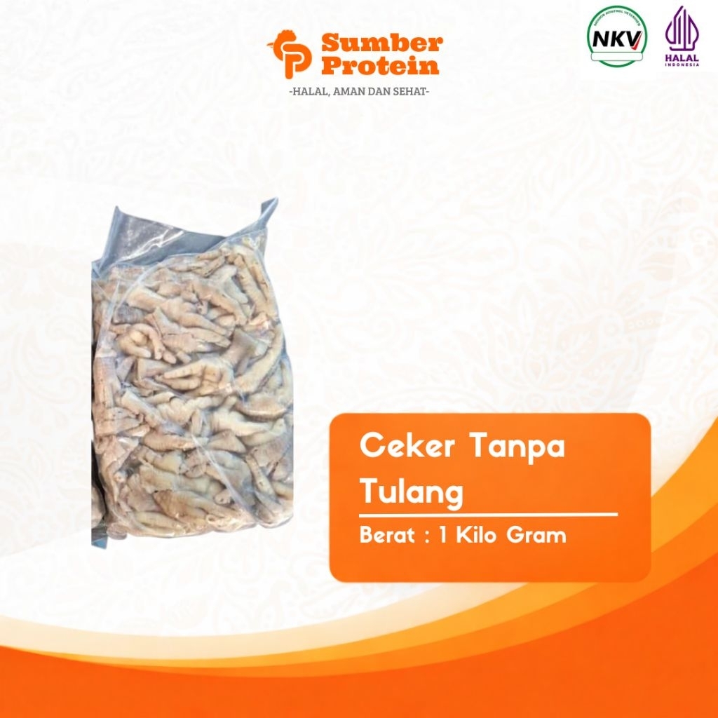 Ceker tanpa tulang 1KG