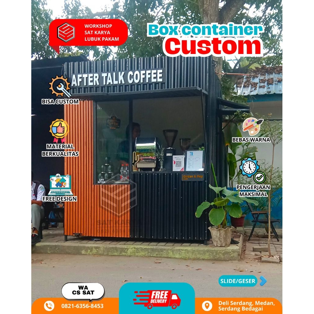 Booth Semi Kontainer/Booth/Stand Booth