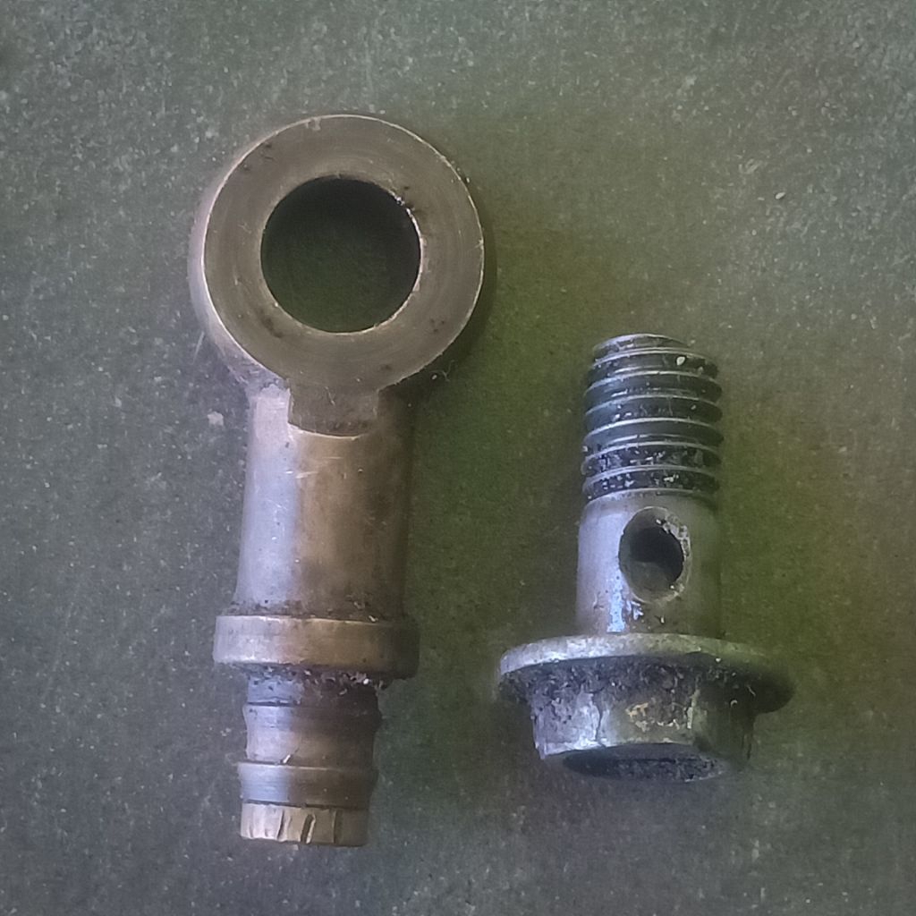 BAUT NEPEL SELANG POMPA OLI SAMPING YAMAHA YL2G YL L2G L2 G L2 S L2S YB100 YB 100 L2DX L2 DX RS100 R