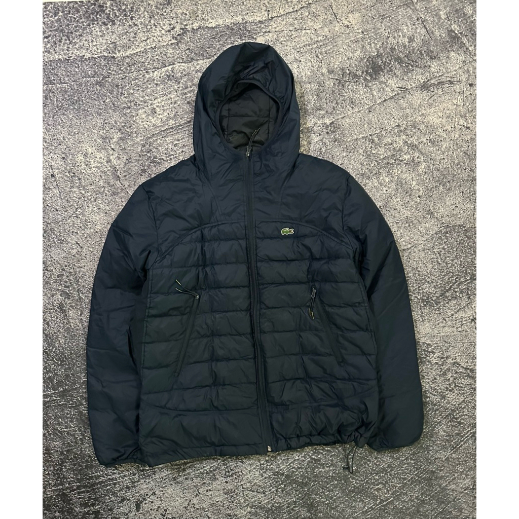 jaket gelembung bulu angsa (bulang) lacoste