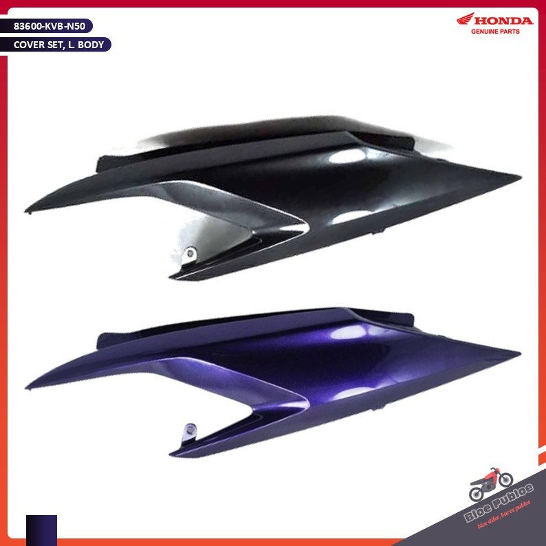 Cover Set Body Kiri Honda Vario Techno 110/83600KVBN50AFB-83600KVBN50POV/COVER SET, L. BODY AFFINITY