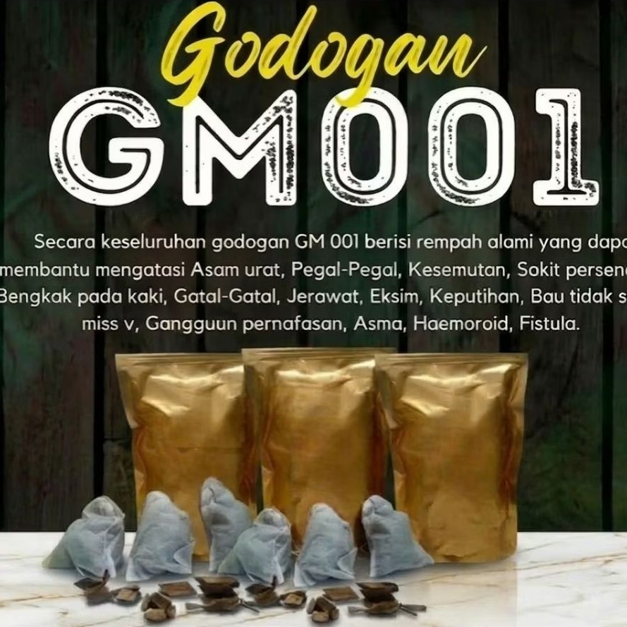 godogan GM/ bahan leuhang GM/herbal GM original