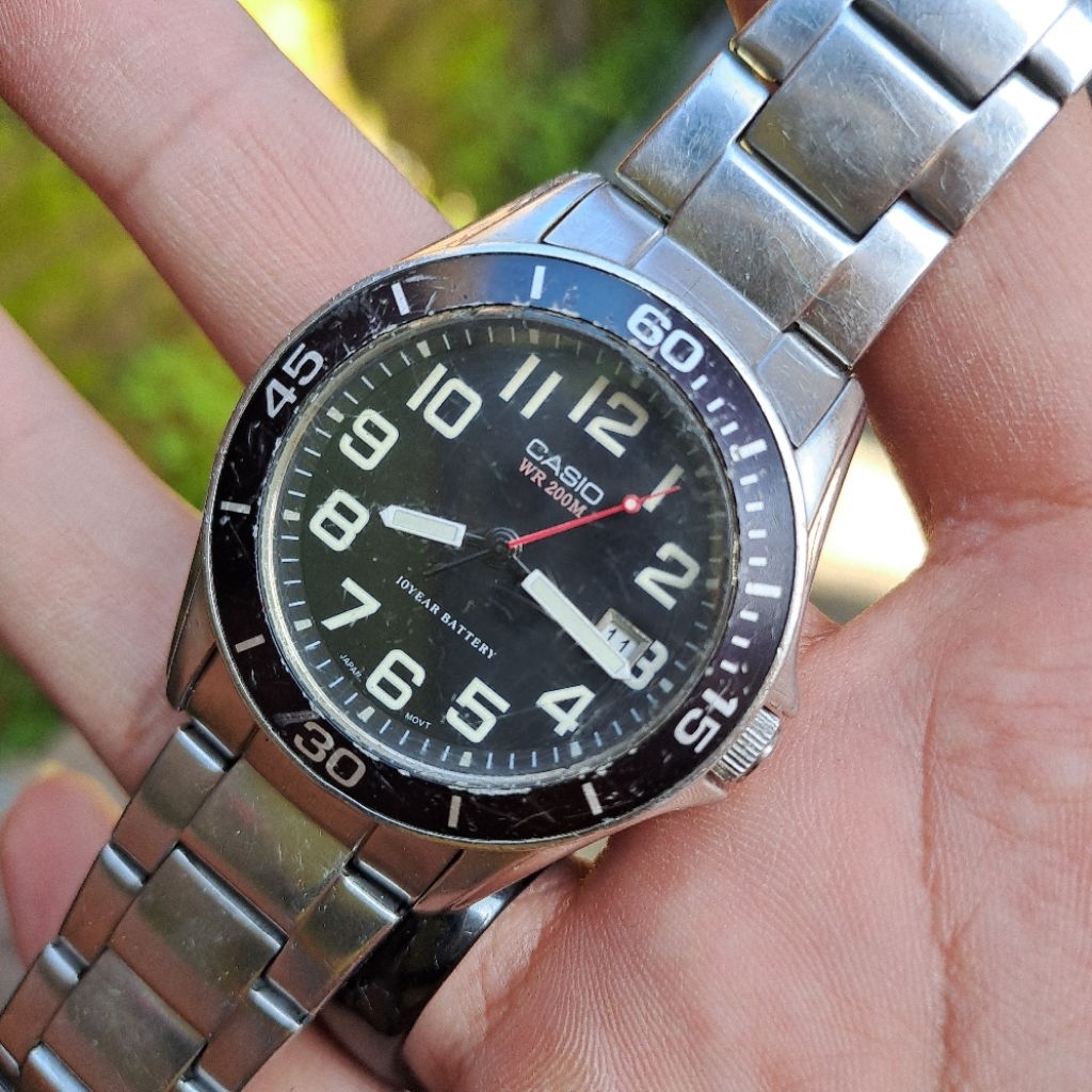 jam langka Casio MAR-103 diver