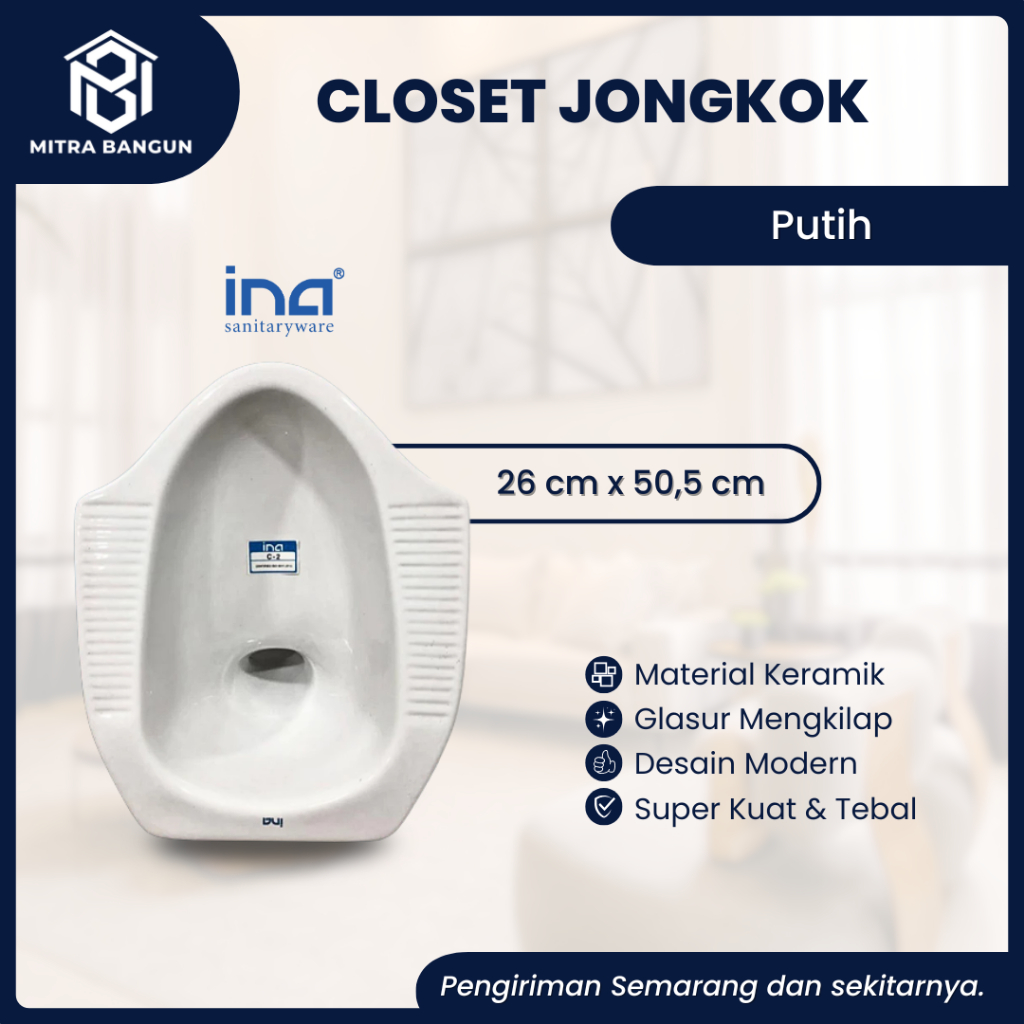 Closet jongkok INA