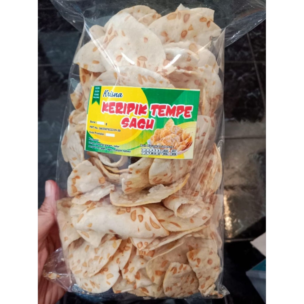 KERIPIK TEMPE SAGU MALANG/OLEH OLEH MALANG