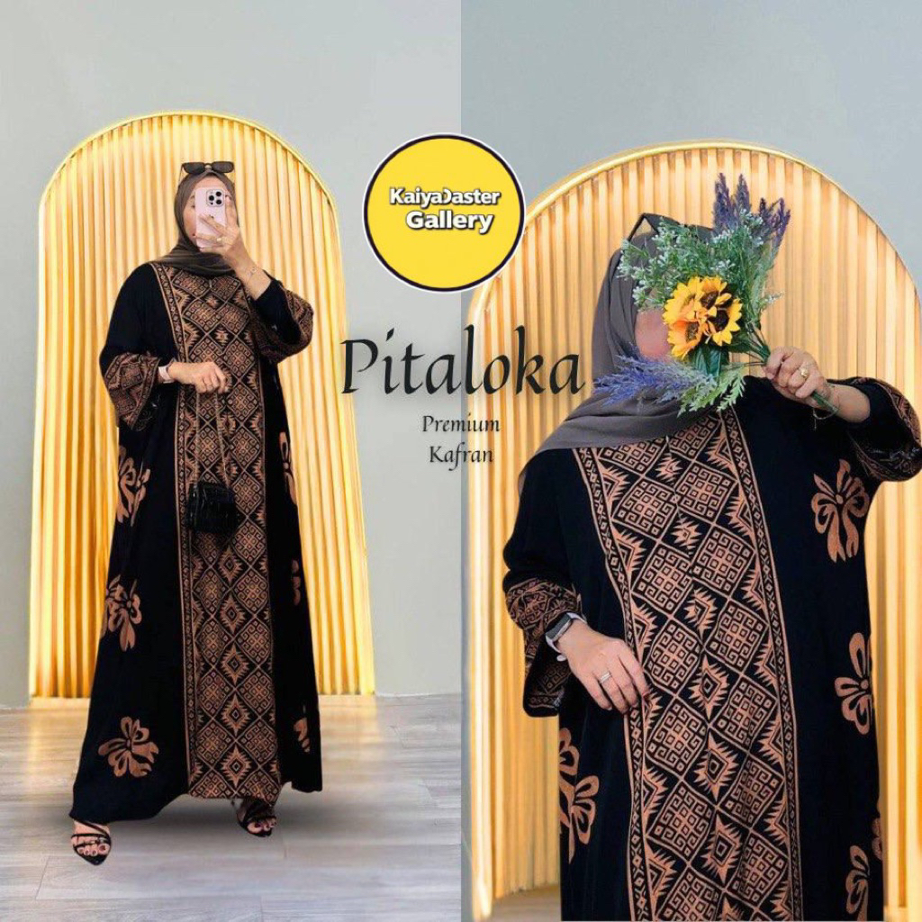 Gamis lebaran ld 170/Kaftan rayon/Kaftan Jumbo/gamis lebaran 2026