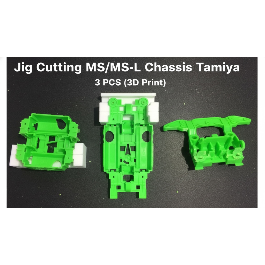 Jig cutting MS/MS-L Chassis tamiya  3 PCS (3d Print)