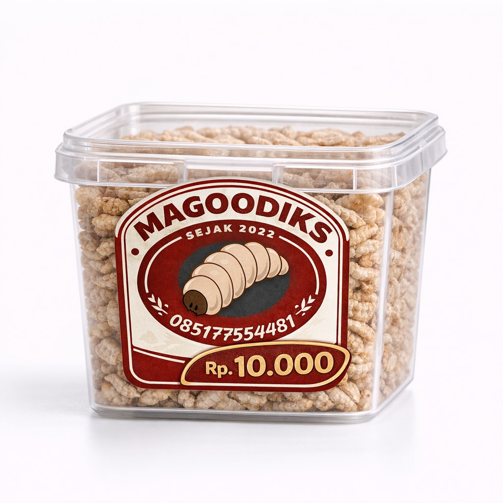 Umpan Mancing MAGOODIKS Fresh 200gr – Umpan Ikan Galatama, Lele, Patin & Ikan Air Tawar