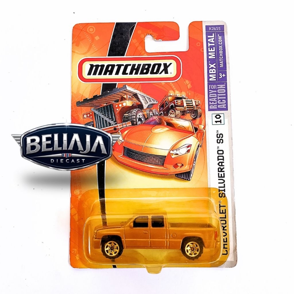 MATCHBOX CHEVROLET SILVERADO SS GOLD