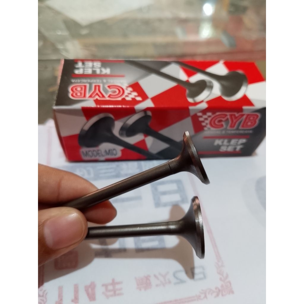 PAYUNG KLEP YAMAHA Mio Sporty 5TL 5 TL SMILE Nouvo Fino Karbu Karburator IN EX SET VALVE SET IN EX V