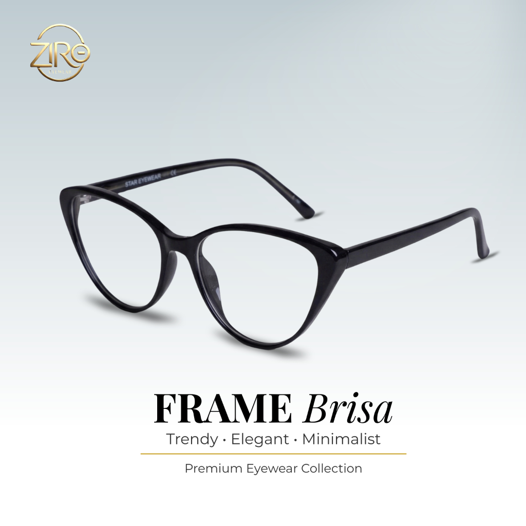 Ziro - Frame Kacamata Cat Eyes Brisa