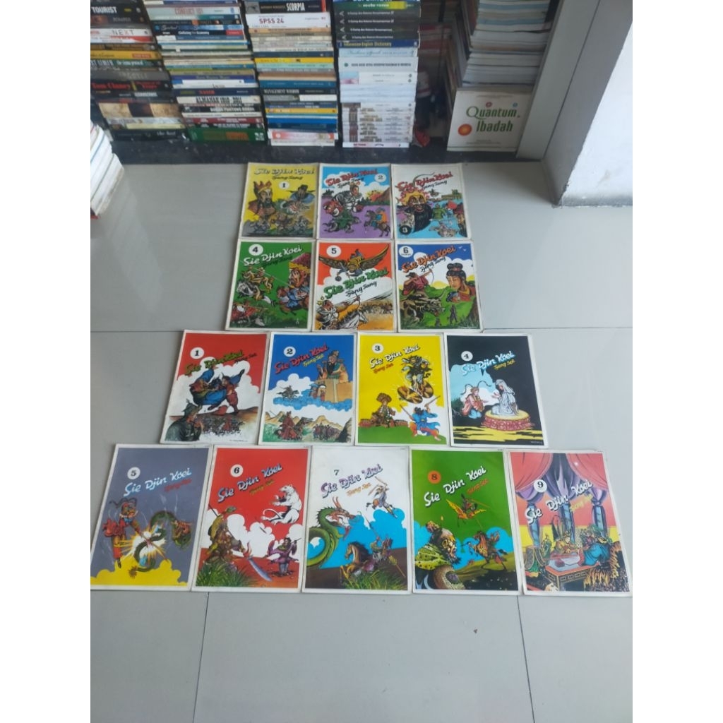 Komik Lawas : Sie Djin Koei Tjeng Tang + Tjeng See - Paket 2 Judul Tamat