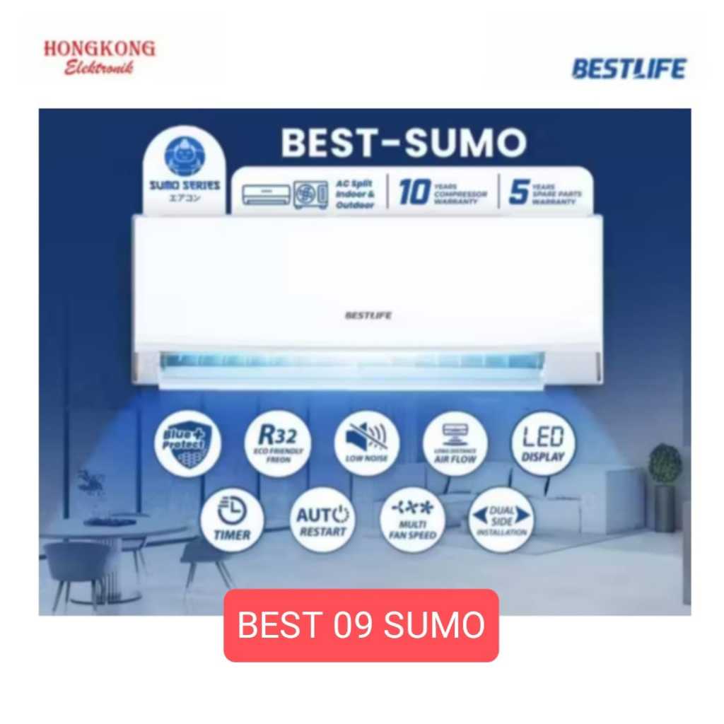 Ac Bestlife BEST 09 SUMO 1PK air conditioner 1 pk