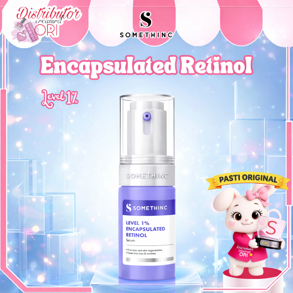 SOMETHINC Level 1% Encapsulated Retinol - Serum Retinol Untuk Pemula & Semua Jenis Kulit | BPOM | OR
