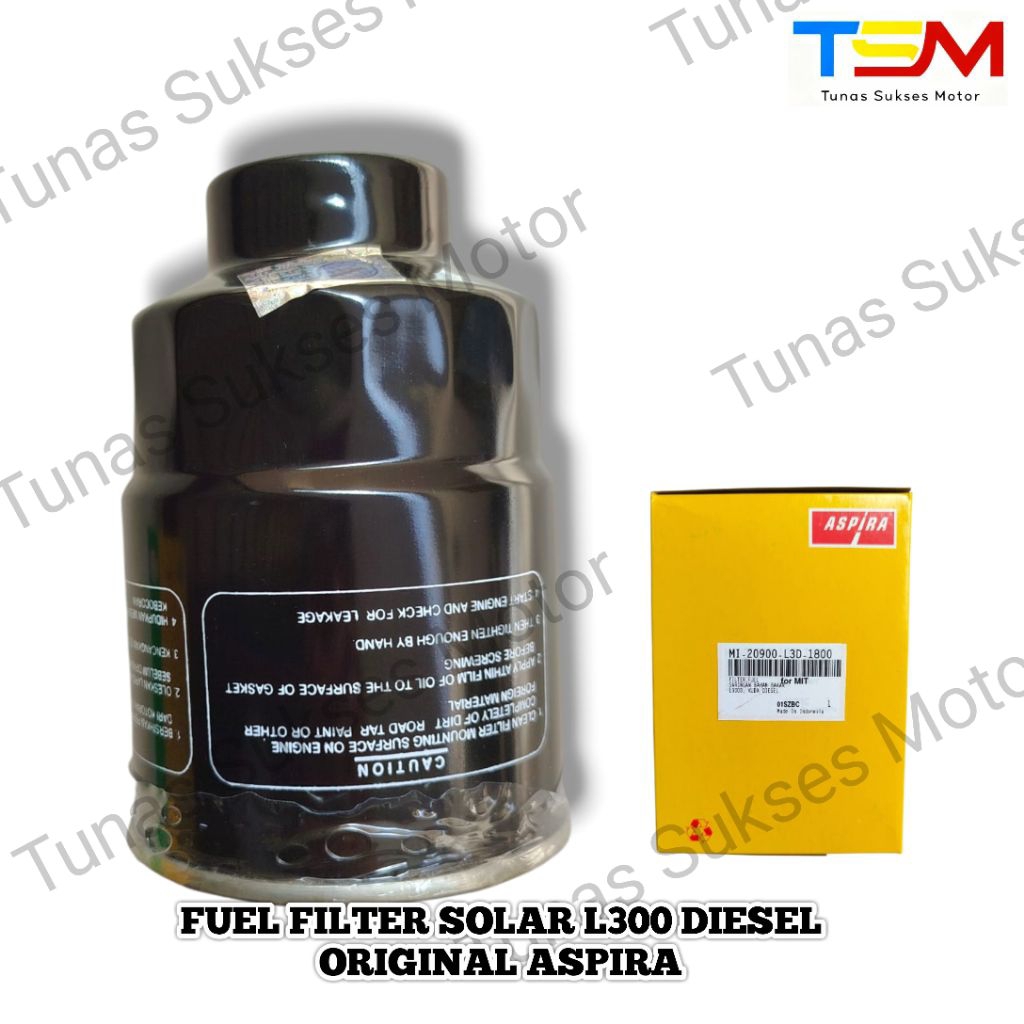 FUEL FILTER SOLAR L300 DIESEL ORIGINAL ASPIRA