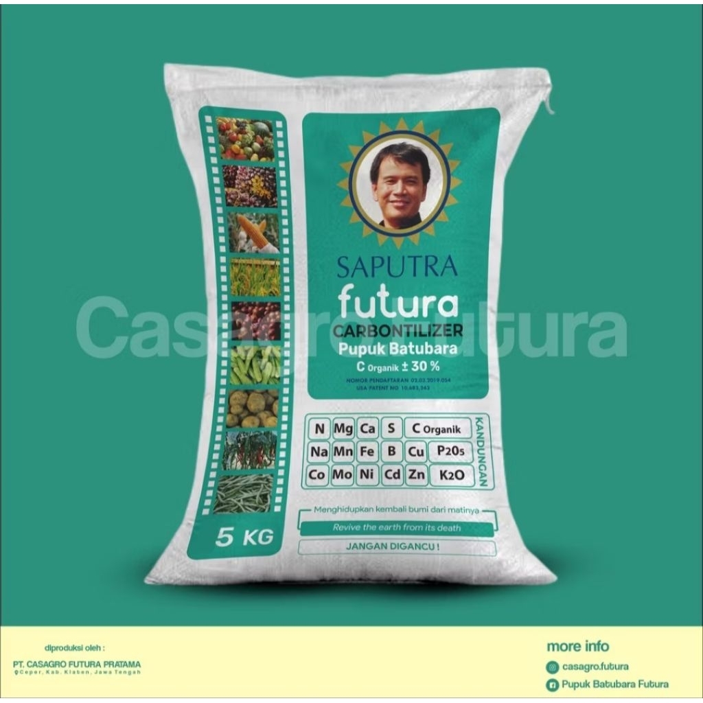 PUPUK BATUBARA FUTURA 5KG