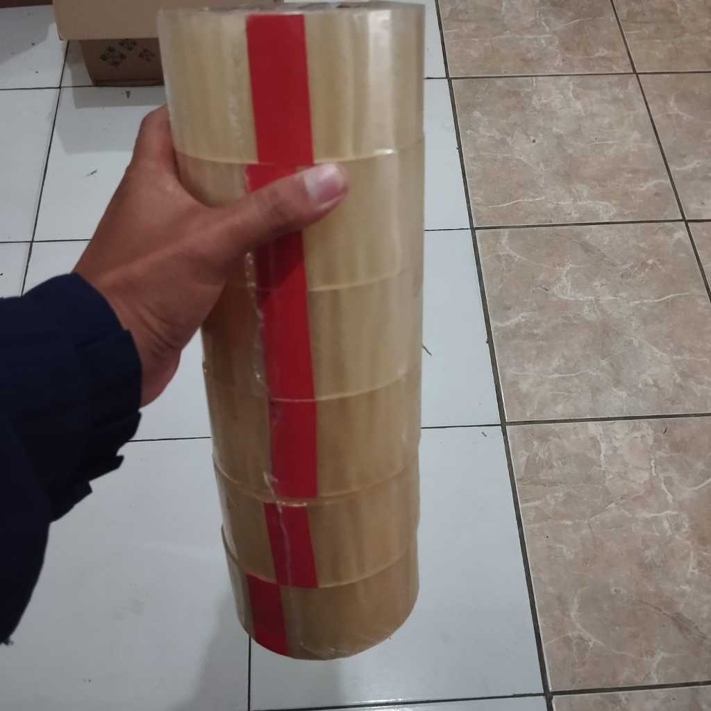 1 SLOP LAKBAN MERK ONOKABE ( 1 SLOP 6 ROLL )