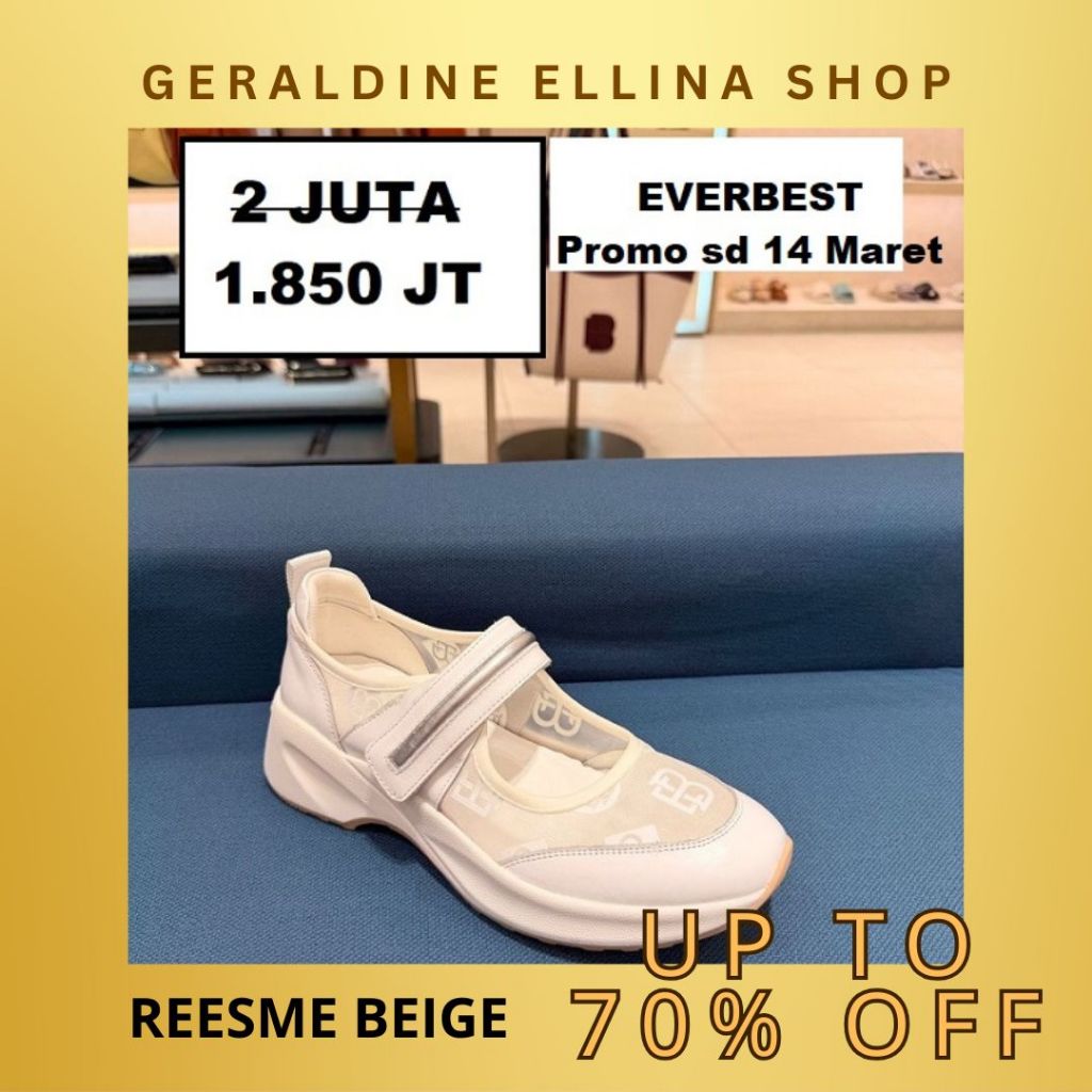 Sepatu Sneakers EVERBEST Wanita SALE Original seri REESME