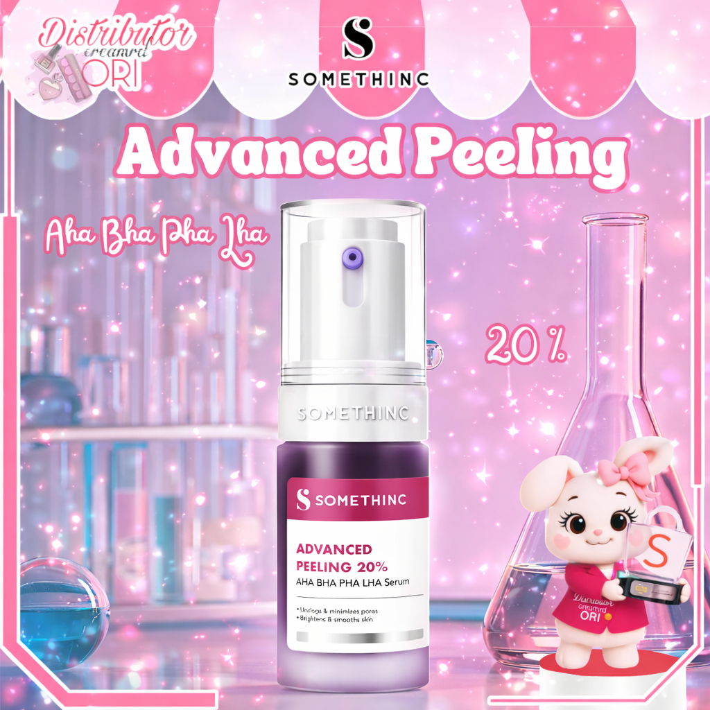 SOMETHINC ADVANCED PEELING 20% AHA BHA PHA LHA SERUM 20ML | BPOM