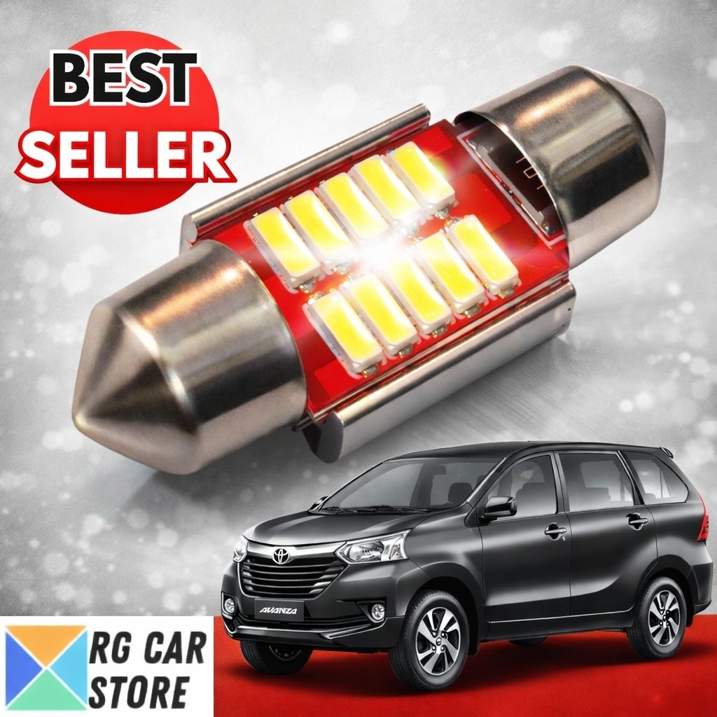 Lampu Plafon Mobil Avanza 2015-2018 LED Dajjal Kabin Interior 21W Garansi 1 Tahun