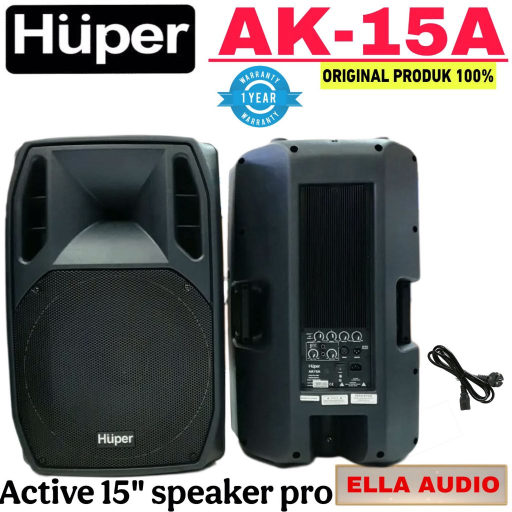 Huper Ak15A speaker Aktif 15 inch Huper Ak-15a