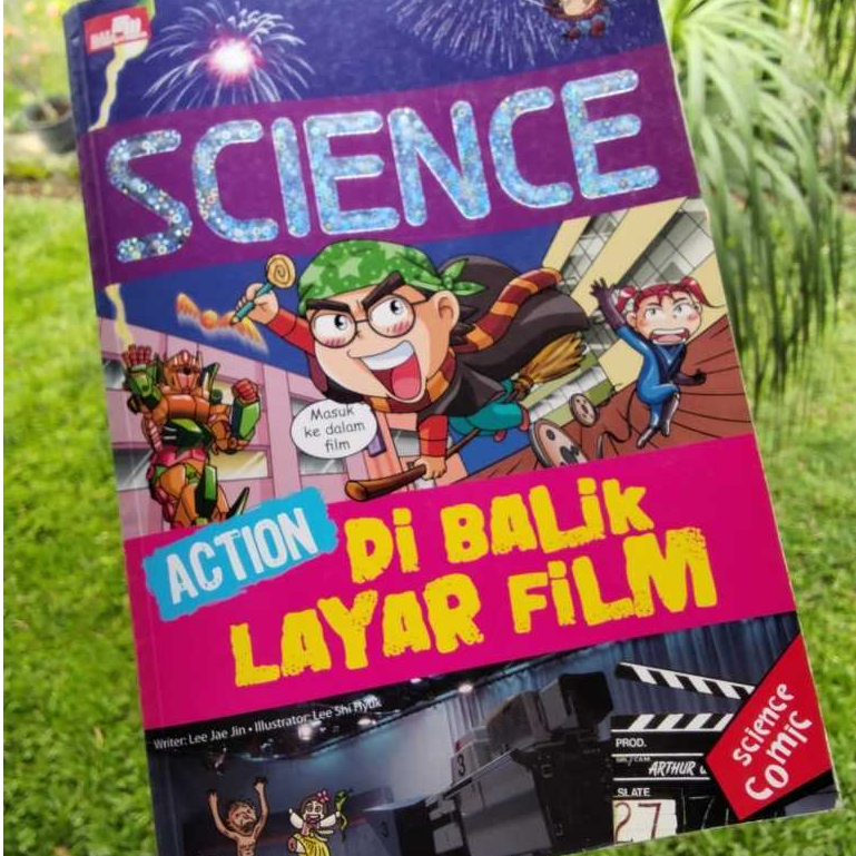 Elex Media Science Action Di Balik Layar Film Science Comic Buku Ilmu Pengetahuan Anak Bahasa Indone