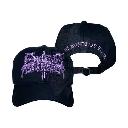 DAD HAT - ENDLESS OUTRAGE - In Heaven Of Fear / TOPI DISTRO / TOPI BAND METAL ORIGINAL / CAP / HATS 