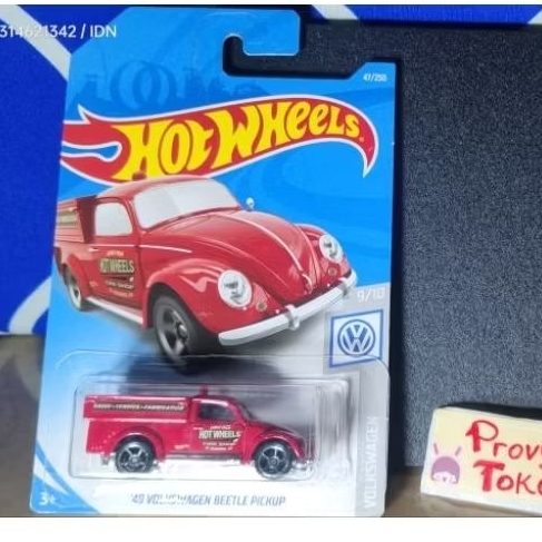 hot wheels Volkswagen Beetle Pickup merah red rare