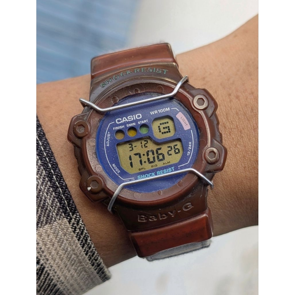 1994 Casio G-Shock DW-620 mods BnB Bezel punya BabyG(Dancing Ritmik)